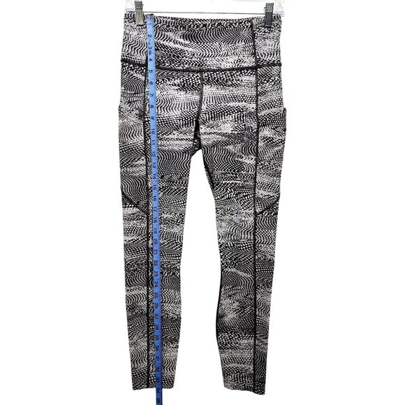 Lululemon Fast Free Size 8 Tight II Nulux Women’s 2 Gray Swerve Vapor Metal - Picture 6 of 12